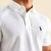 Custom Fit Mesh Polo White S