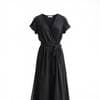 Wrap Dress Black L