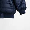 Quilted Bomber Jacket Navy XL