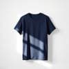 Supima Cotton Crew Neck Tee Navy S