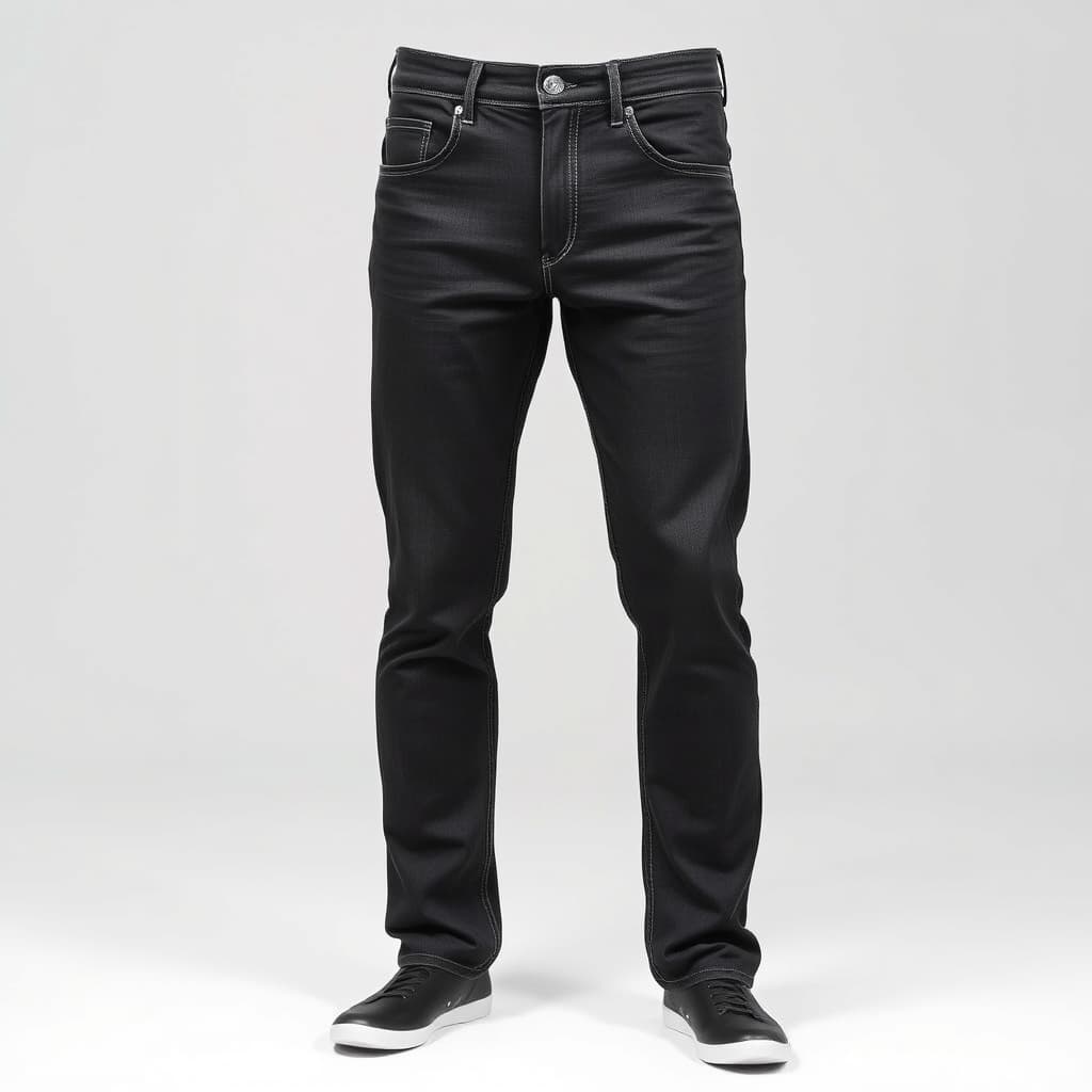 Heattech Slim Jeans Black 30 — alternate view