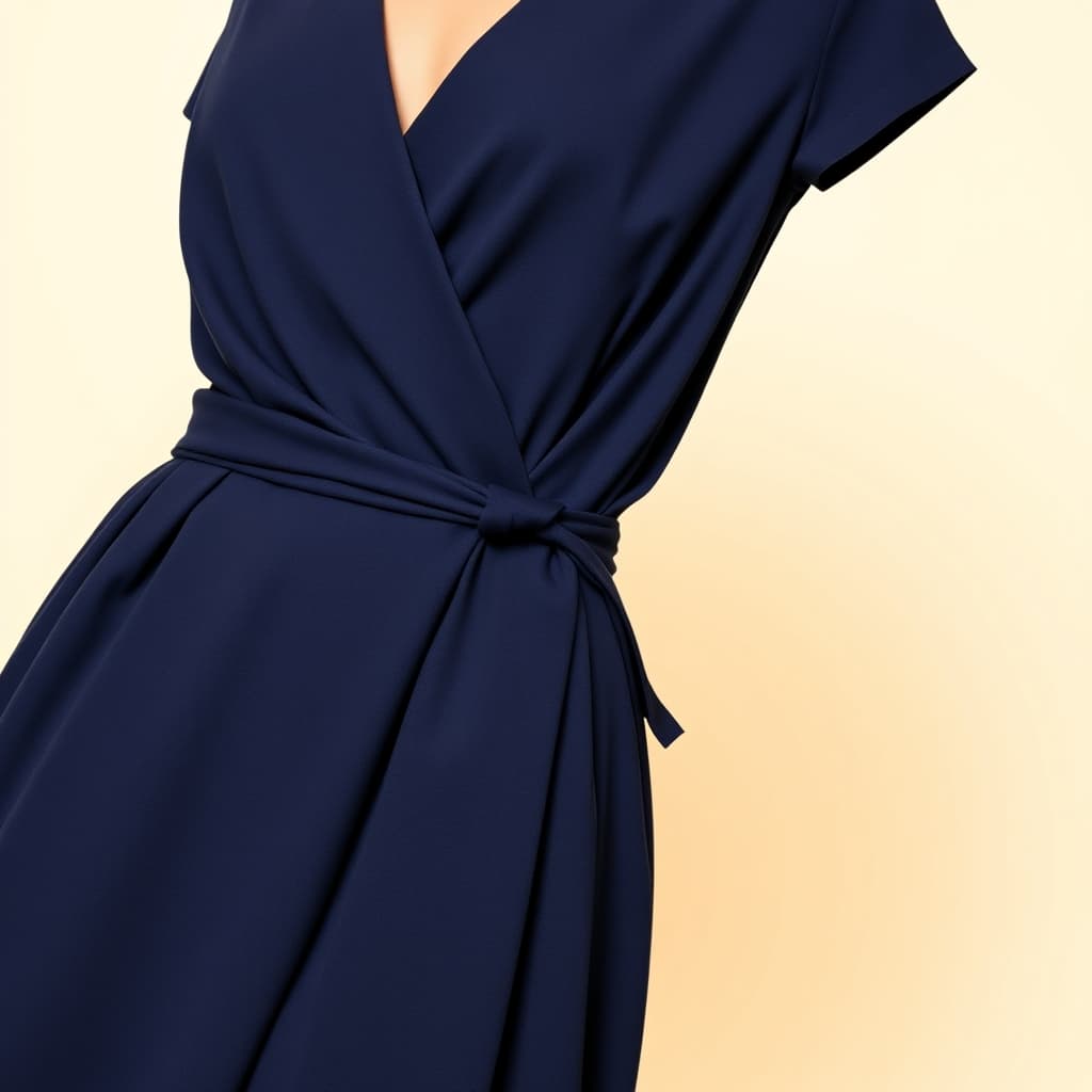 Wrap Dress Black S