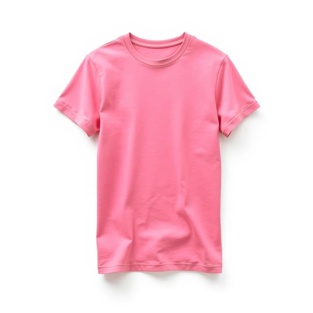 Supima Cotton Crew Neck Tee Black S